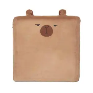 เบาะรองนั่ง HOME LIVING STYLE G-CAPYBARA 16X16 นิ้ว สีน้ำตาล