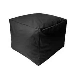 เบาะรองนั่ง WOW SQUARE F0076 18X18 นิ้ว สีดำ