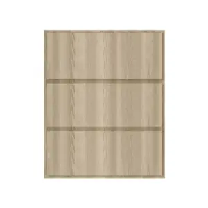 ตู้ลิ้นชัก 3 ชั้น WPC PARAZZO ENZO บานเพ่ 50x60 ซม. สีเนเชอรัลโอ๊ก